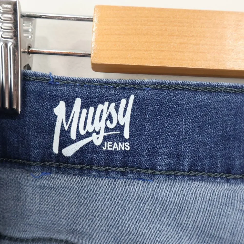 Mugsy Men's Classic Lake Shores Jean Medium Blue Size 34x32